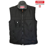 Isolatsioonivest, Pesso, LSPJN-2XL, 2XL, must