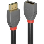 Lindy HDMI pikenduskaabel 36478, 3 m, HDMI Type A Mees, HDMI Type A Naine, 18 Gbit/s, 4K, 60 Hz, must