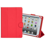 Rivacase tahvelarvuti kott 3137RED, 10.1", kunstnahk, kaal 330g, punane, folio t&uuml;&uuml;p, &uuml;hilduv Acer, Apple, Asus, Lenovo, Samsung