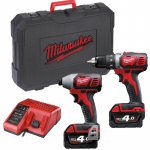 T&ouml;&ouml;riistakomplekt M18 BPP2D-402C 4933447126 MILWAUKEE