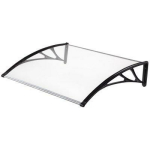 Besk Katuse 150x100cm L&auml;bipaistev 9110089, 150x100cm, 5,2mm, l&auml;bipaistev pol&uuml;karbonaat, plastist kinnitusklambrid