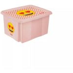 Keeeper Kaasiga Karp 15L Karolina Emoji Hearts 0612236581352, 15L, 38x29,5x20,5cm, PP plastmass, virnastatav disain
