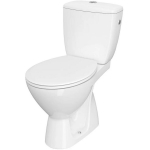 Cersanit WC pott Kaskada K100-207 639327, 3/6L, vertikaalne, keraamika, valge, pott, kaas, istme r&otilde;ngas, veepaak