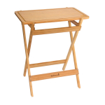 Barbecook kokkupandav bambusest l&otilde;ikelaud toidu ettevalmistamiseks ja grillitarvikutele eemaldatav plaat 70x43x81cm BC-ACC-7154