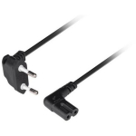 Lanberg Toitekaabel CA-C7CA-12CC-0030-BK, 3m, 0.75 mm&sup2;, 2.5 A, Europlug nurga all
