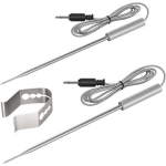 Sonoff MPS01 BBQ liha termomeetri andur, 15cm, 1.5m kaabel, 0-300&deg;C, t&auml;psus &plusmn;1&deg;C, roostevaba teras