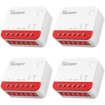 Sonoff nutikas ZigBee rulo l&uuml;liti MINI-ZBRBS 4PC, 100-240 V, 1 A, Zigbee 3.0, PC, -10&deg;C kuni 40&deg;C