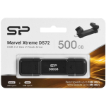 Silicon Power DS72 USB m&auml;lupulk SP500GBUC3S72VPK, 500 GB, 1050 MB/s, 850 MB/s, USB Type-A / USB Type-C, must