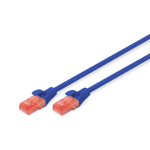 Digitus &uuml;henduskabel U/UTP kat.6 DK-1612-030/B, 3m, sinine, RJ45 Male, RJ45 Male, U-UTP