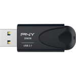 Pny USB m&auml;lupulk, FD256ATT431KK-EF, 256 GB, USB 2.0, USB 3.0, USB 3.1, 80 Mb/s, 20 Mb/s, vastupidav, kerge disain