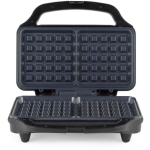 Salter Vaflipann EK2249TFVDE, 900 W, 2 vaflit, mittenpind, automaatne temperatuuri kontroll, 90-kraadised hinged