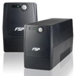 FSP FP 1000 UPS, 1000 VA, 600 W, 110/120/220/230/240 VAC, 290 V, 2 akut, 6 ms, 4 x Schuko