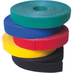 Logilink KAB0053 Kaabli rihm, Velcro lint, 4m, sinine, 4m, 1.6cm, kahepoolsed takjapaelad, tugev kinnitus
