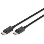 Digitus DisplayPort &uuml;henduskabel AK-340106-030-S, 3m, 8K tugi, HDCP &uuml;hilduv, lukustatav pistik