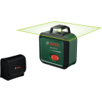 Bosch PLL 360-1G joonlaser, 0603663M00, 30m, &plusmn;0,4mm/m, klass 2, 500-540nm, &plusmn;4&deg;, 1/4" keere, 3,6V 2,0Ah, USB-C laadimine