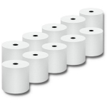 Qoltec 51892 Termopaberirullid, 79mm, 55g/m&sup2;, 10tk, BPA-vaba
