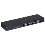 Zyxel GS-1900-24 v2 hallatav L2 kommutaator, 24x Gigabit Ethernet, 2x SFP, 52 Gbit/s, 1U, must