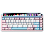 AULA AMG65 LEAMG65-B-LF, 67 klahvi, 65%, USB, Bluetooth, RGB LED, mehaaniline, 8000 mAh, sinine