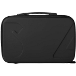 Sunnylife OA5-B894-D kaamera kott, 310x213x67mm, 423g, PU nahk+EVA, OSMO Action 5 Pro/4/3, must
