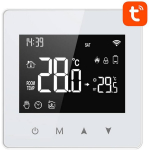 Avatto ZWT198 nutikas termostaat, ZigBee, 3 AAA, IP20, NTC, &plusmn;1&deg;C, 0,5~10&deg;C, 15~95&deg;C, Alexa, Google Home