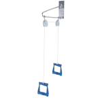 Reha Fund Overdoor Pulley RF-881, 750g, &uuml;lakeha lihaste harjutused, teras, sinine