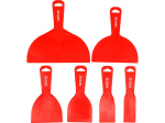 Yato Plastmassist Kraapimis Komplekt 6TK YT-52740, 6, 40mm, 50mm, 80mm, 100mm, 150mm, 200mm, 180mm, 205mm, paindlik, ABS