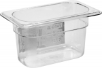 GN konteiners 1/9, YG-00431, YATO, 100 mm, 0,85 l, polikarbonāts, izturīgs un viegli tīrāms