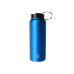 Nerūsējo&scaron;ā tērauda ūdens pudele, viegla un izturīga, 1L, zila metāliska, R562083, Origin Outdoors