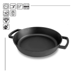 Panna čuguna "Monolith" 360х80mm ТМ BC-M3680U BRIZOLL