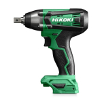 Bezvadu trieciena uzgriežņu atslēga, HIKOKI, WR18DFW4Z, 18 V, 220 Nm, kompakta un viegla dizaina