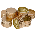 Pudelikork, &Oslash;28/18, kuldne, 8 tk BROWIN 634003, 2.9x2.9x1.8 cm