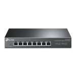 8-Port 2.5G lauasein, TP-Link, TL-SG108-M2, 8&times; 100Mbps/1Gbps/2.5Gbps porti, Ventilaatorita