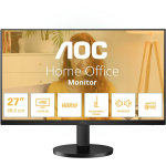 Aoc LCD monitor U27B3AF 68.6 cm 3840 x 2160 4K UHD, 60Hz, IPS, 4 ms, 178&deg; vaatamisnurk, reguleeritav alus, VESA kinnitamine
