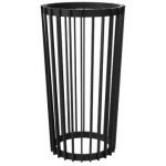 Form Plastic Lillepoti alus Standy2 4375519, H54cm, must, plastmass, 24/30cm sisud