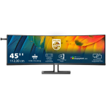 Philips | Curved Business Monitor | 45B1U6900C/00 | 44.5 " | VA | HDR | 32:9 | 75 Hz | 4 ms | 5120 x 1440 pixels | 450 cd/m&sup2; | HDMI ports quantity 2 | Black | Warranty 24 month(s)