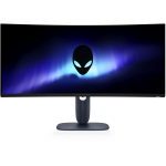 Dell Alienware AW3425DW monitor, 34", 3440 x 1440, QD-OLED, 240 Hz, 0.03 ms, 350 cd/m&sup2;, 2x HDMI, must