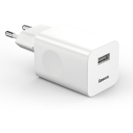 Baseus Laadija CCALL-BX02, 24 W, valge, AC, DC, USB 3.0 t&uuml;&uuml;pi A, Quick Charge 3.0, intelligentne kiip
