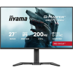 Iiyama G-MASTER GB2771QSU-B1 LCD monitor, 2560 x 1440, 200 Hz, 0.5 ms, 10 bit, 4 W, 2xHDMI, 1xDP, 4xUSB, reguleeritav alus