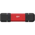 Silicon Power DS72 USB m&auml;lupulk SP500GBUC3S72VPR, 500 GB, 1050 MB/s, USB Type-A / Type-C, 0-70 &deg;C, 1 tk