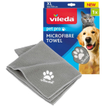 Vileda PET PRO L mikrokiudude lemmikloomade r&auml;tik 172651, 1000mm, 650mm, pol&uuml;amiid, pol&uuml;ester, OEKO TEX, masinapesu kuni 60&deg;C