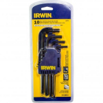 Irwin Kuusnurga v&otilde;tmete komplekt T10757, 1.5mm, 2.0mm, 2.5mm, 3.0mm, 4.0mm, 5.0mm, 6.0mm, 7.0mm, 8.0mm, 10.0mm
