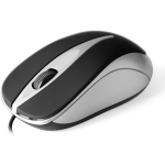 Media-Tech Juhtmega optiline hiir MT1091S, 800 dpi, 3 nuppu, USB, ergonoomiline disain, metallpind