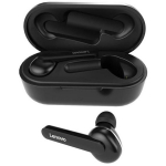 Lenovo TWS juhtmevabad k&otilde;rvaklapid HT28BLA, 400mAh, 4h, kuni 100h ooteaeg, 8mm, IPX4, Bluetooth 5.0, m&uuml;ra v&auml;hendamine