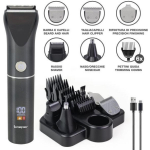 Beper Hooldus trimmeri komplekt P304CAP050, 11 otsikut, pestavad terad, t&auml;psus trimmer, 6 kujundus kammi, alus, USB kaabel