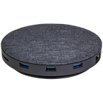Devia USB keskseade 10in1 HUB 120EH0250001, 2xUSB-A, 1xUSB-C PD, 1xHDMI, 1xRJ45, 1xSD, 1xTF, 1x3,5mm, 1xVGA, 1xQi, hall