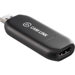 Elgato Cam Link 4K 10GAM9901, 4K60, 4K30, 1080p60, 1080p30, HDMI sisend, USB 3.2 Gen 1, must