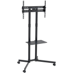 Maclean Mobiilne TV alus 32-70 tolli MC-951, 40kg, VESA 100x100-600x400mm, must, reguleeritav alus