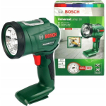 Bosch UniversalLamp 18 06039E4100, juhtmevaba prožektor, 100 lm, 1000 min, Li-ion, ilma aku ja laadijata
