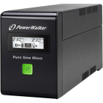 Power Walker VI 600 SW FR, Line-Interactive UPS, 600VA, 360W, 2x E t&uuml;&uuml;pi, 230V, puhas siinus, LCD, 12V 7Ah, Mini Tower