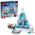 LEGO Disney 43281 Elsa j&auml;&auml;loss ja lumel&otilde;bus&otilde;it, 216 detaili, 7 kujukest, 4+ aastat, 21x28x27 cm